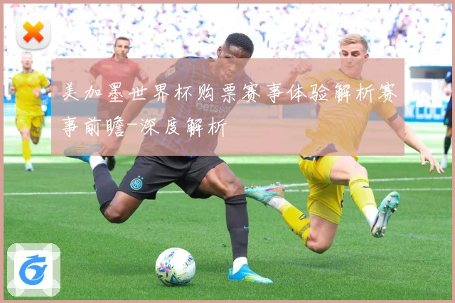 美加墨世界杯购票赛事体验解析赛事前瞻-深度解析